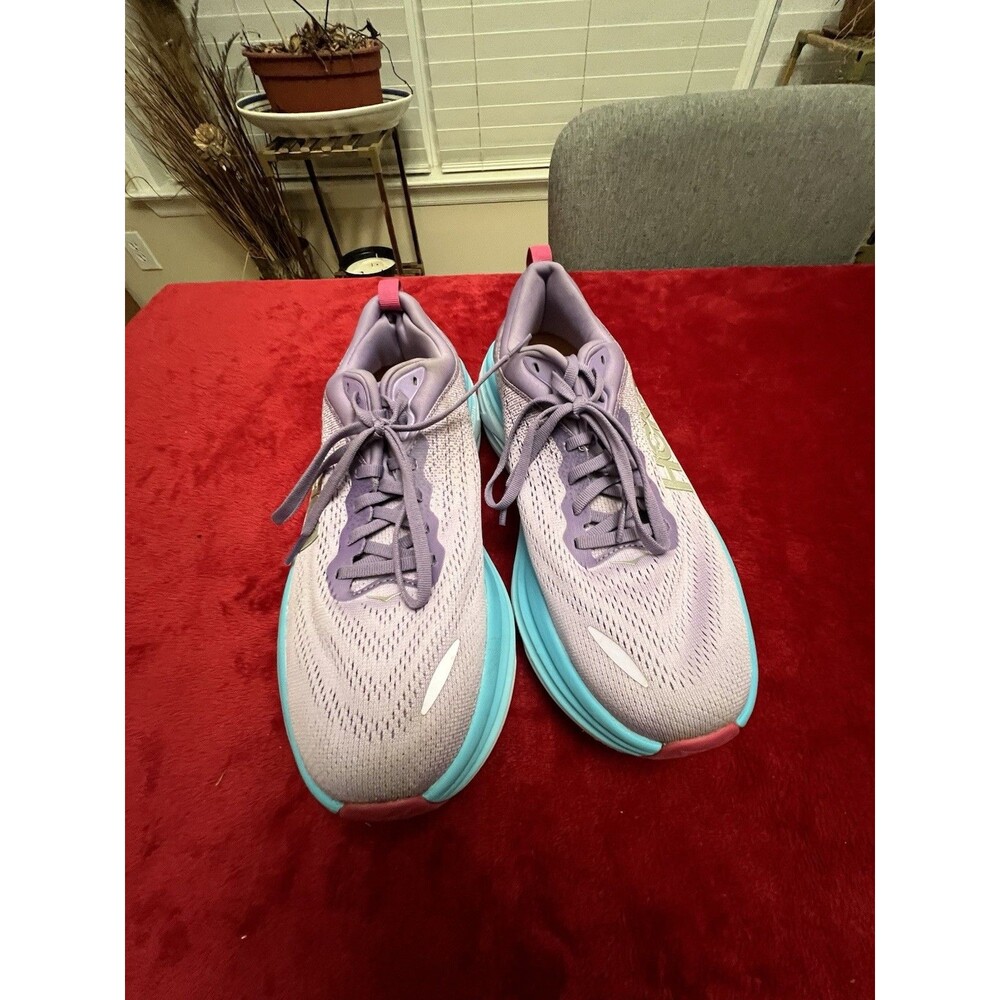 Size 9.5B - Hoka One One HOKA Bondi 8 Ether Illusion Women - Picture 4 of 9
